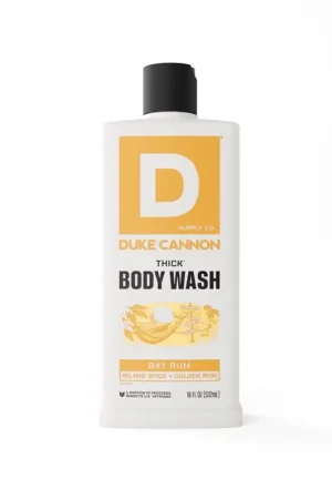 Hassle-Free Returns Duke Cannon Bay Rum Island Spice + Golden Rum Scent Body Wash 17.5 oz 1 pk
