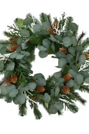 Best Choice Celebrations Home 24 in. D Wreath, Pack of 4