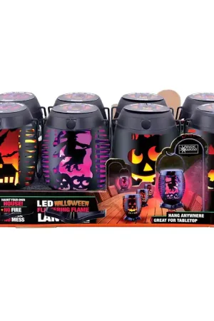 Magic Seasons Halloween Flickering Flame Lantern 1 pk, Pack of 12 Free Returns
